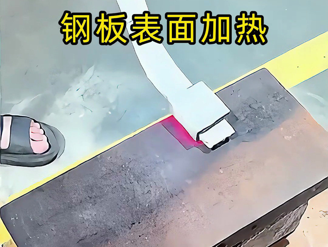 鋼板表面加熱無需愁！海拓手持式高頻加熱機：即放即熱，一分鐘上手