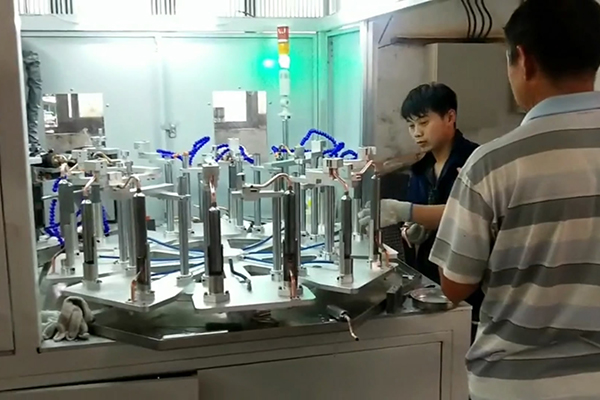 多工位高頻釬焊機(jī)，自動(dòng)化銅管焊接設(shè)備